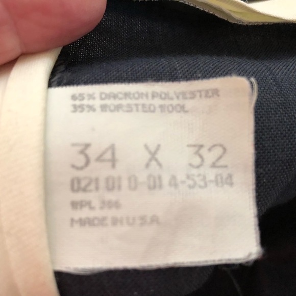 Men’s Haggar Wool Blend Suit - Picture 6 of 7